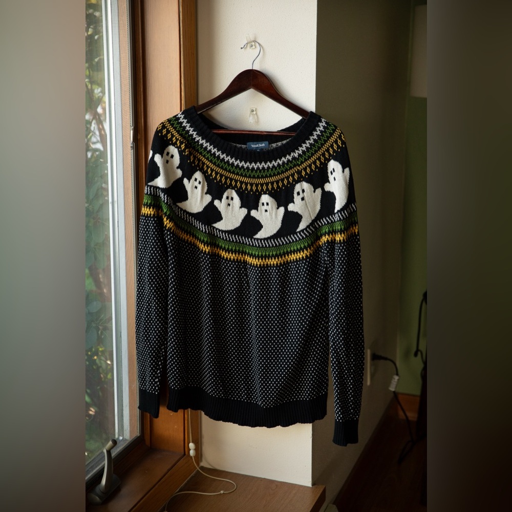 Modcloth Ghost Fair Isle Sweater